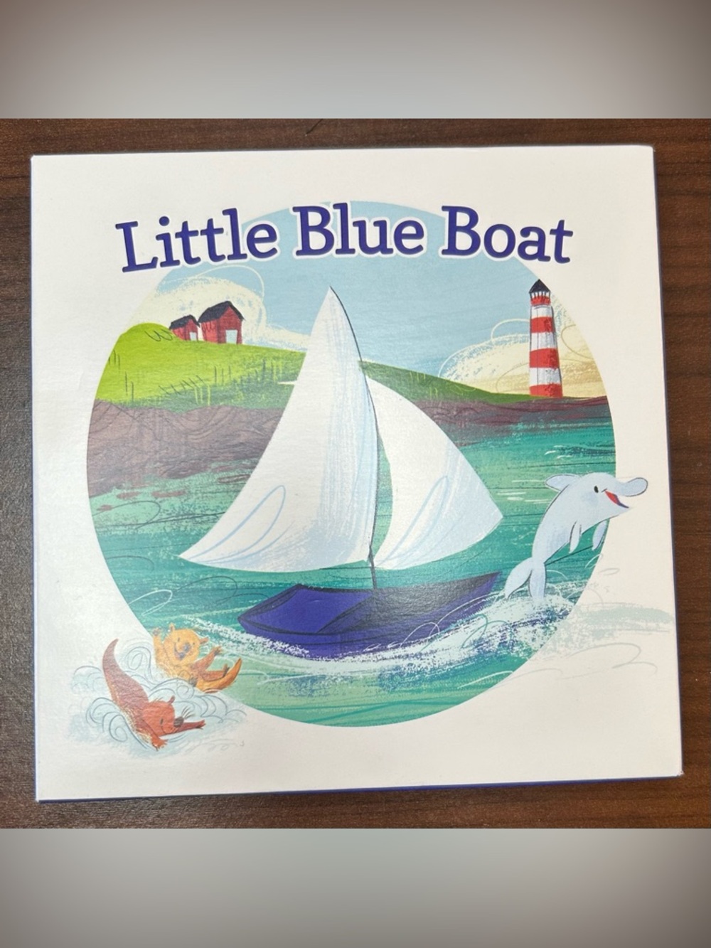 Little Blue Boat Happy Meal book
